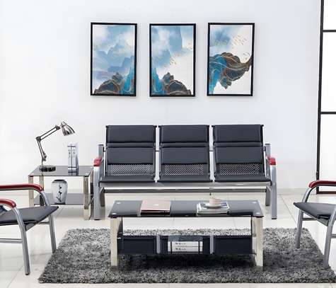 Office Bench: Comfortable Modern 5 Seater Bench image 1