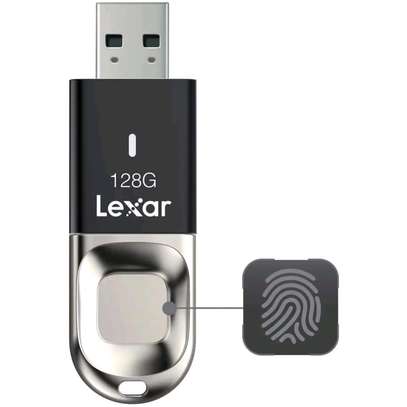 Lexar Jumpdrive Fingerprint F35 USB 3.0 Flash Drive. image 1
