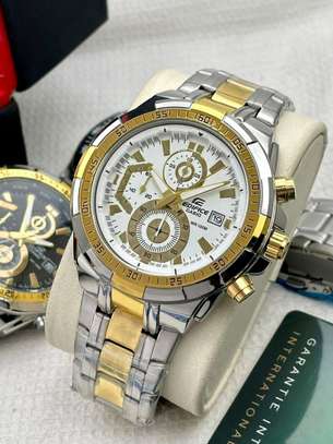 Edifice Casio Wr 100M Men Metal Wrist Watch With Gold in Nairobi CBD ...