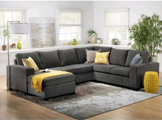 Elegant and  modern U shaped Sofa image 1