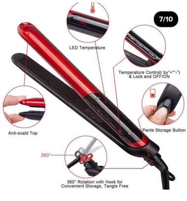 Professional Hair Straightener and Curler image 2