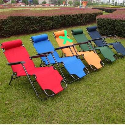 JD Foldable  2 in 1 Deck Chairs cum Bed image 1