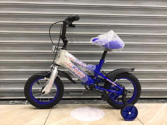 Galaxyy Kids Bike Size 12(2-4yrs) Blue1 image 4