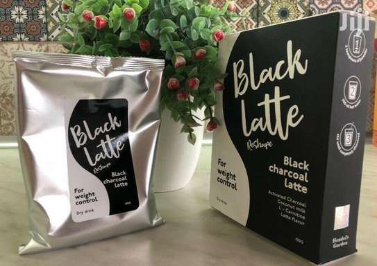 Black Latte Dry Drink Weight Loss 100g image 1