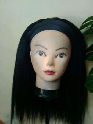 Headband straight wig image 2