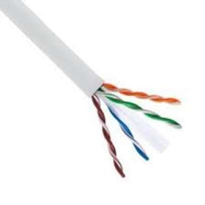 Networking Cat6 cable prices- UTP Indoor LAN Cable image 1