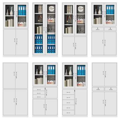 Office Cabinet : 2-Door Steel Office Cabinet With Safe image 4