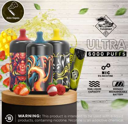 TUGBOAT ULTRA 6000 Puffs Vape (10 Flavors) image 5