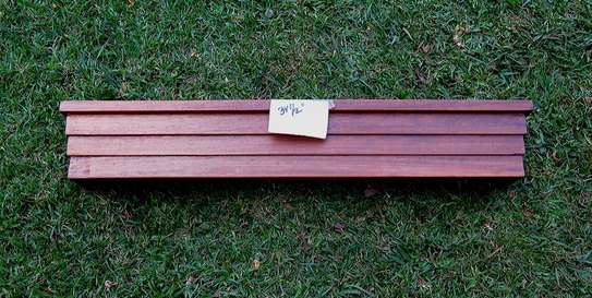 Antique Curtain Boxes Solid Teak Wood from 1950's image 9