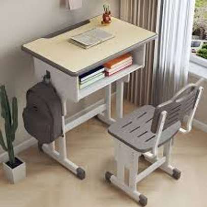Adjustable Height Kids Homework Desk and Chair image 7
