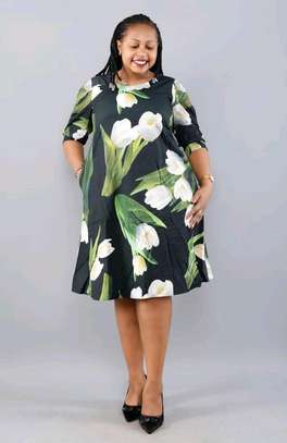 Quality Floral Urban Drip Latest Classic Ladies Dresses
Size 46 to 54
Ksh.1999 image 4