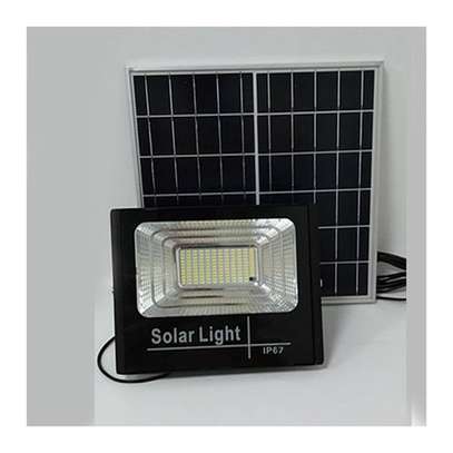 100W Watts Quality Outdoor Security Solar Floodlight image 1