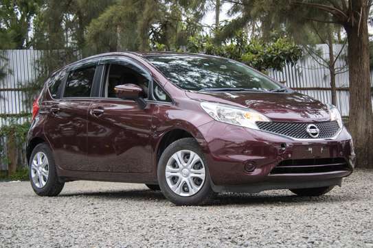 NISSAN NOTE WINE RED COLOUR 2016 MODEL image 1
