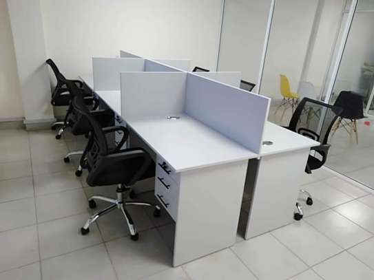 FOUR WAY OFFICE WORKING STATION image 4