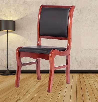 Wooden Frame Boardroom Office Chair image 8