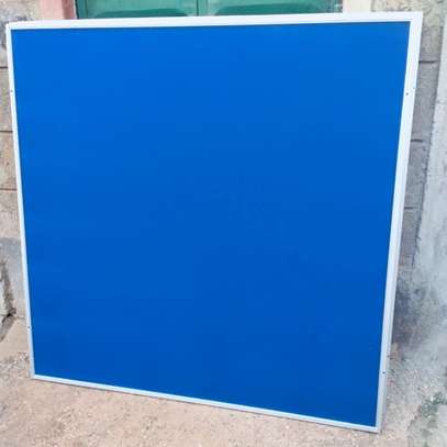 4*4ft Noticeboards/ pin boards with fabric image 3