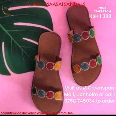Womens leather sandals image 15