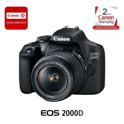 Canon EOS 2000D DSLR Camera With 18-55mm Lens image 1