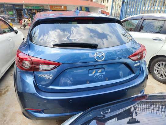 Mazda Axela blue 4wd 2017 image 8