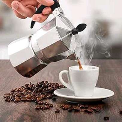 Aluminum Mocha coffee pot rapid stovetop image 3