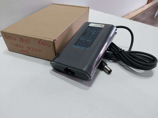 Original Dell Oval Shape Charger 65w 19.5v 3.24A Big Pin image 1