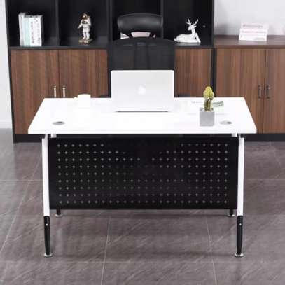 Office Table; 1200mm Modern Secretarial Study Table image 1