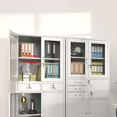 2-Door executive office cabinet image 3