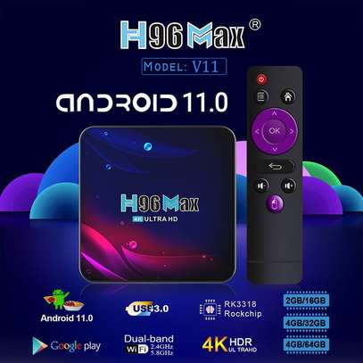 H96 Max Ultra Android Tv Box 4GB/32GB image 1