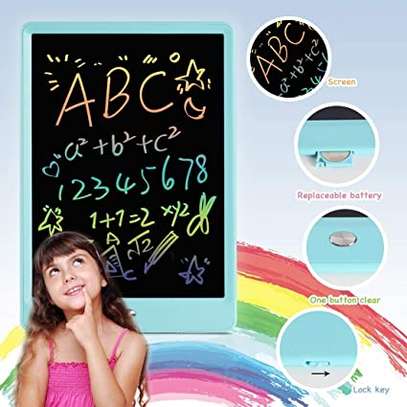 LCD Writing Tablet, 12.8 Inch Colorful Toddler Board. image 2