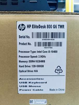 HP EliteDesk 800 G6 10th Gen i5 16GB Ram 128SSD,500GB HDD image 4