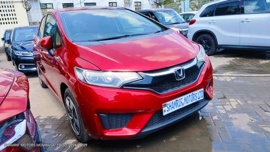 Honda Fit hybrid 2018 2wd redwine image 2