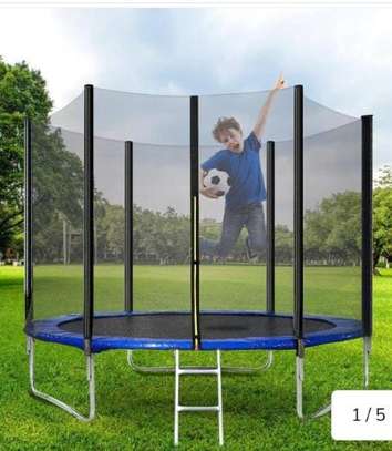 Kids Trampoline 6ft with Safety Enclosure Net image 1