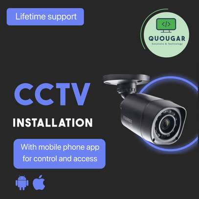 CCTV INSTALLATION [WITH MOBILE APP ACCESS AND VIEWING] image 1