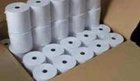 80mm thermal paper roll 10pcs. image 1