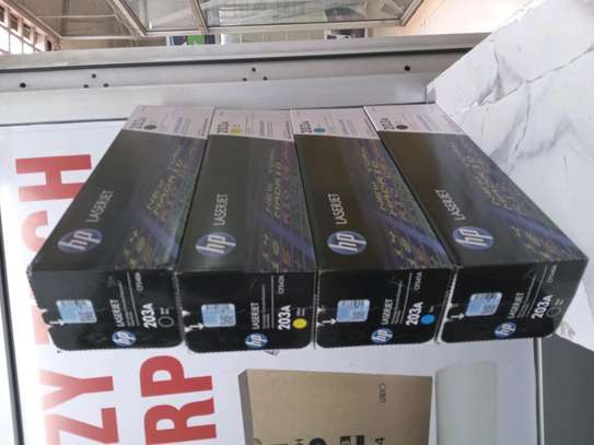 Original HP toners cartridges
203A black&colours image 2
