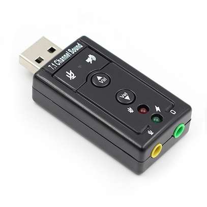 7.1 USB Stereo Audio Adapter External Sound Card image 3