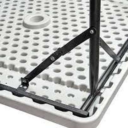 Square Plastic Portable Indoor Outdoor Dining Table image 4