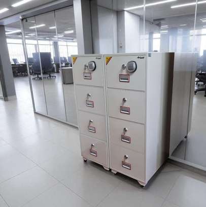 Office Chair: Secure Modern Office Fireproof Safe image 4