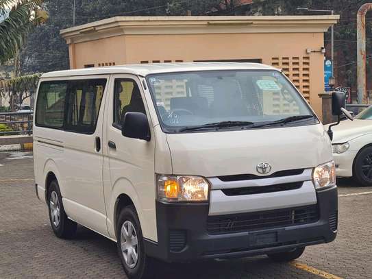 Toyota Hiace 7L 2018 model fully loaded white color image 5