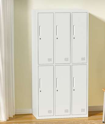 Office Cabinet: Staff 6-Locker Cabinet image 1