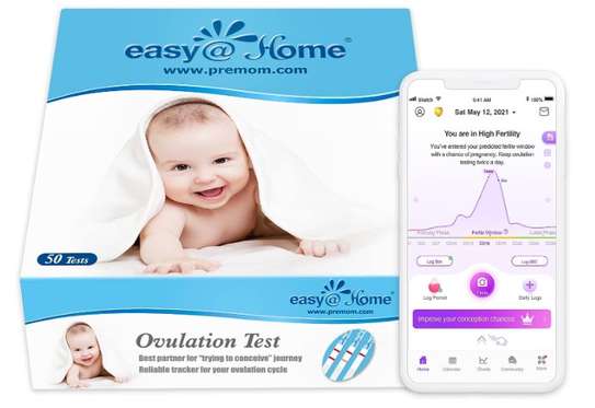 Easy@Home Ovulation Test Strips (50-Pack) image 1
