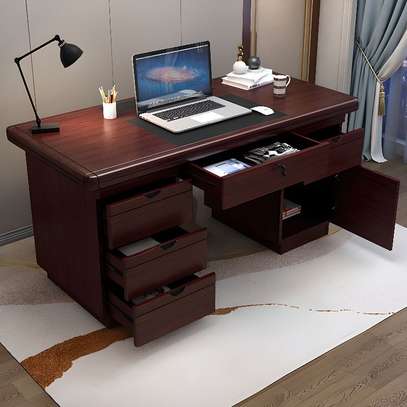 Executive Desk: Executive Comp Desk With Soft-close Drawer image 7