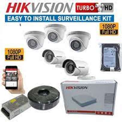 4 Channel CCTV Camera Kit With 4 Cameras- CCTV Cameras image 3