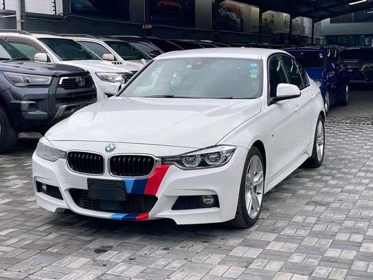 BMW 320d 2016 IM Sport white image 2