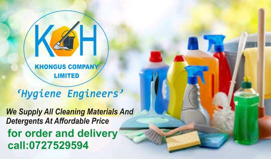 Supply of cleaning materials and detergents image 2