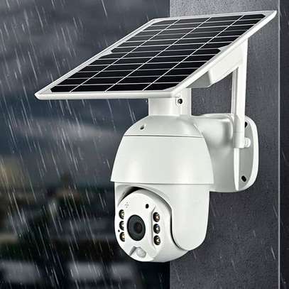 4G Solar Powered Camera PTZ 360° -(With Simcard Slot, image 1