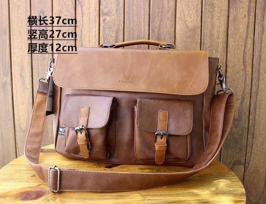 Leather Stylish Travel bags / Backpack -code A25 image 1