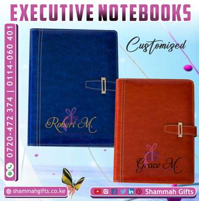 B5 SIZE EXECUTIVE NOTEBOOKS - BRANDED WITH PERSONAL DETAILS image 2