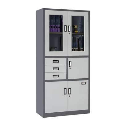 Office Cabinet : 2-Door  Office Filing Cabinet With Safe image 8