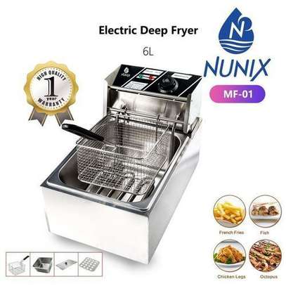 Nunix Single 6L Stainless Steel Deep Fryer image 3